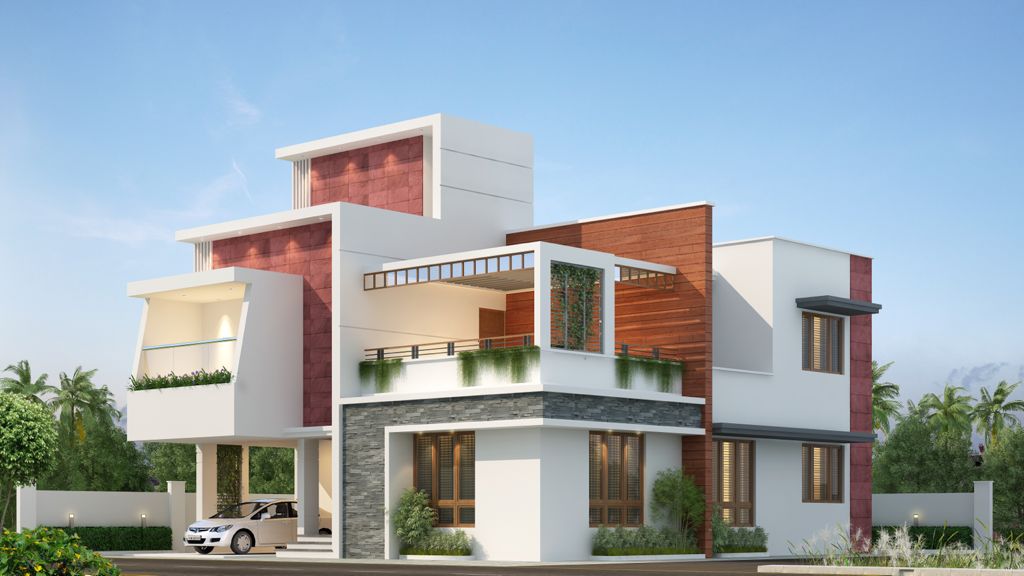 Ongoing villa project in Cochin